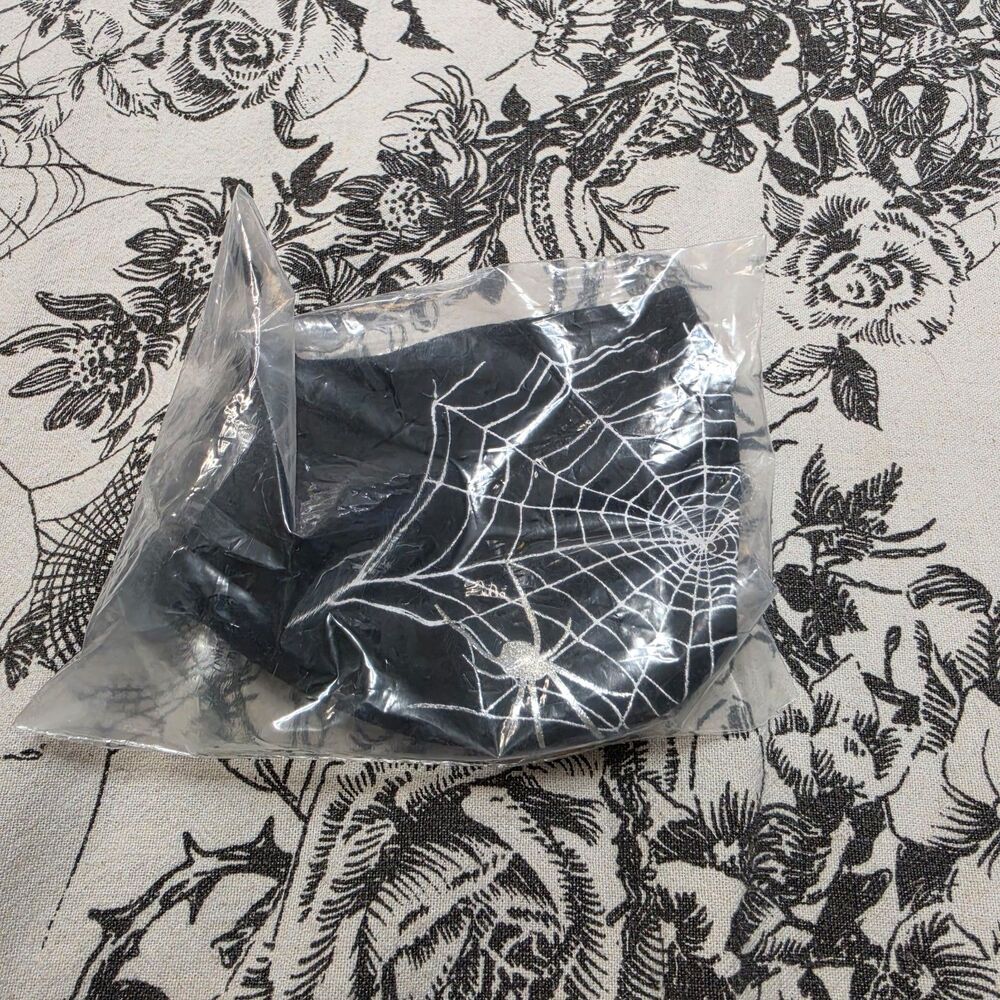 Dolls Kill Bundle Choker Face Gems Laces and Face Mask - Picture 6 of 10